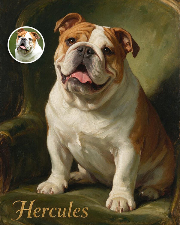 🐾 Pet Oil Portrait
