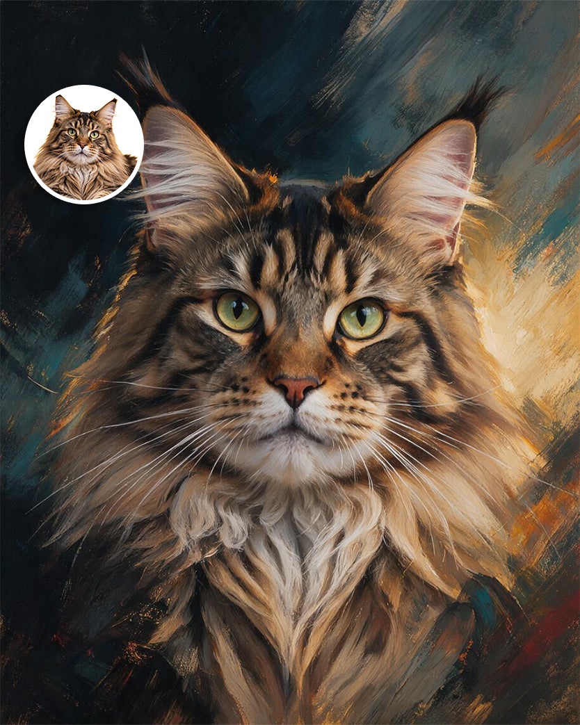 🎨 Expressive Soul Pet Portrait