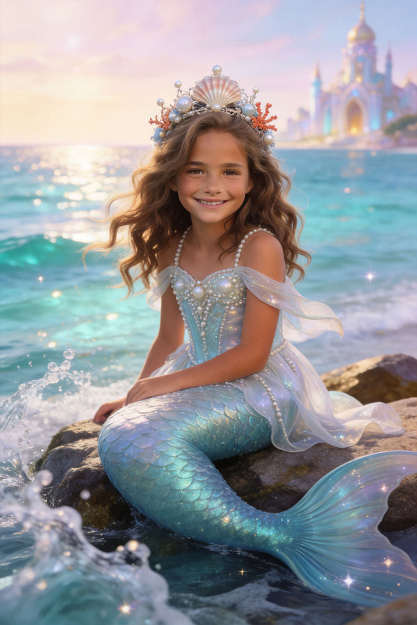 🧜 Mermaid Princess Girl