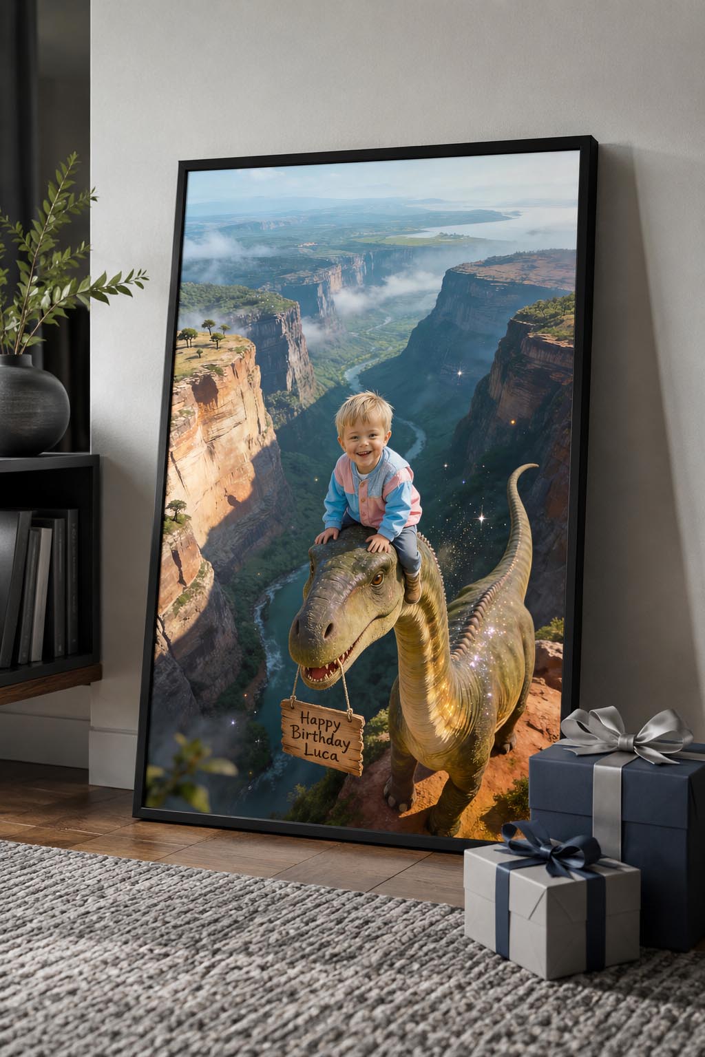 🦖 On a giant Brachiosaurus