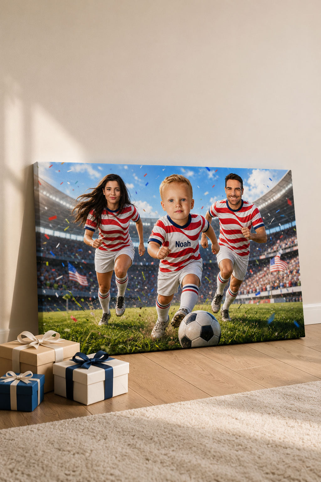 ⚽ Stadium Star Family Trio