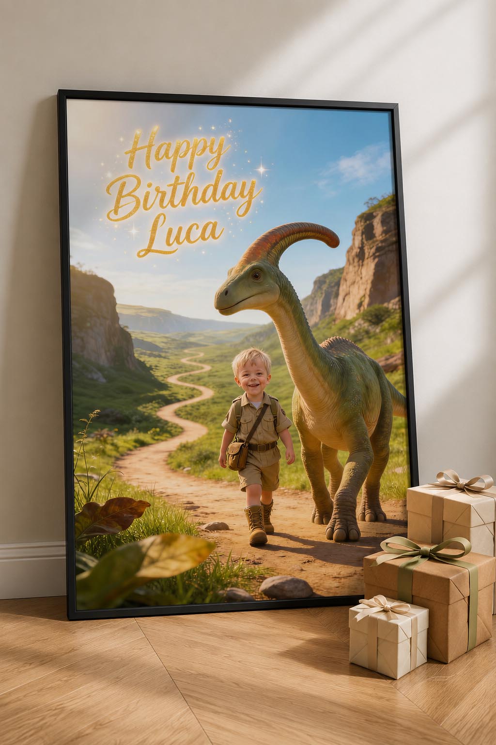 🦕 Walking with Parasaurolophus