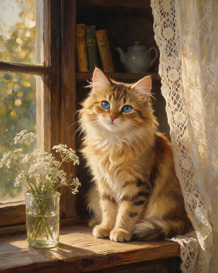 🪟 Lace Window Whiskers