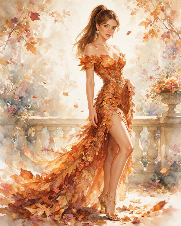 🍂 Autumn Everlasting Botanical Couture