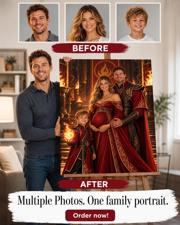 🔥 Fire Kingdom Family Portrait