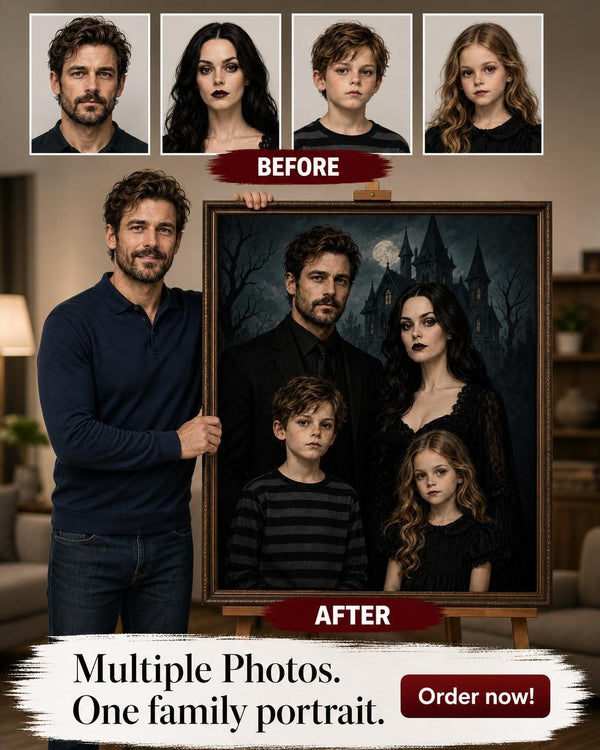 🦇 The Haunted Family Portrait