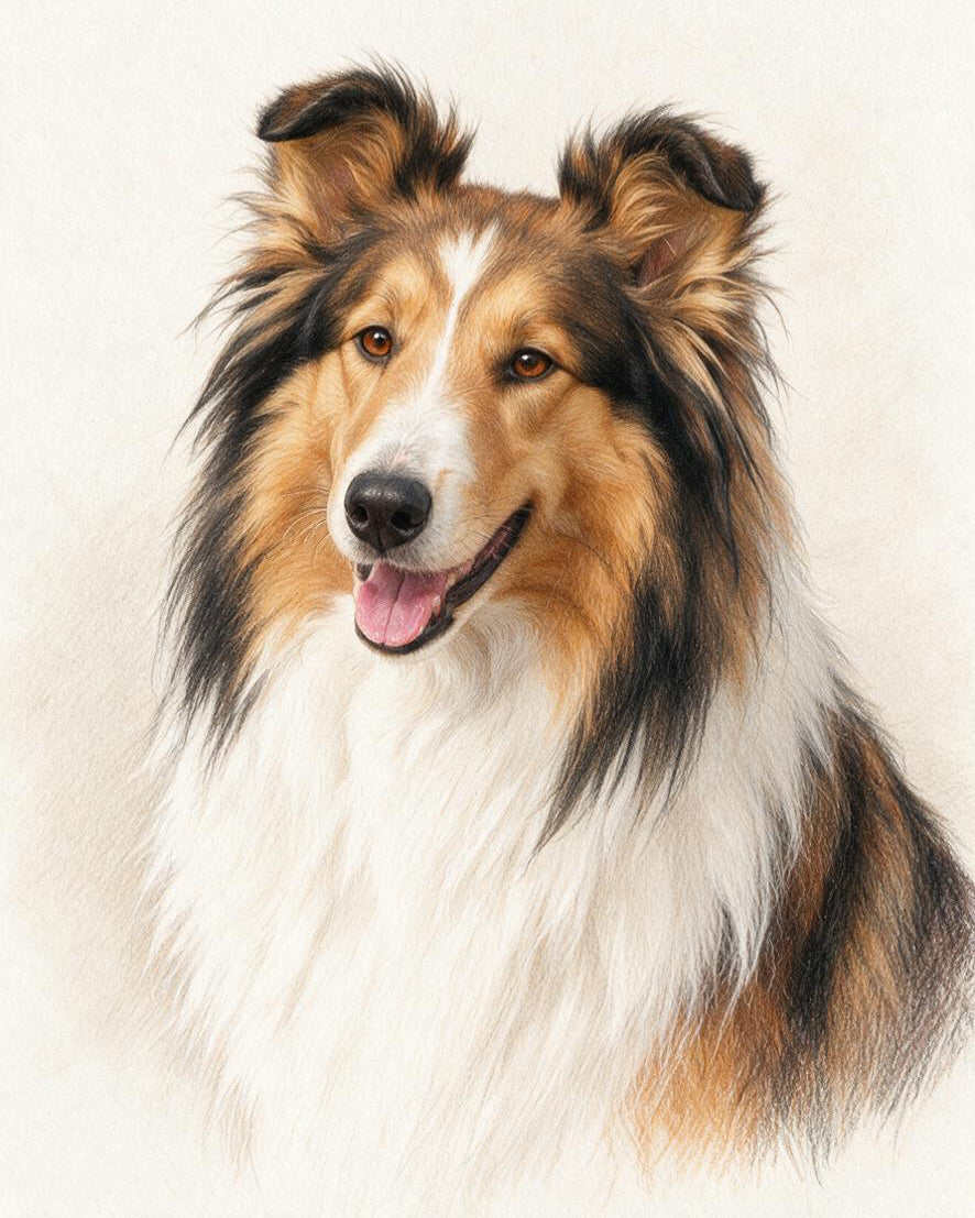 ✏️ Colored Pencil Pet Portrait