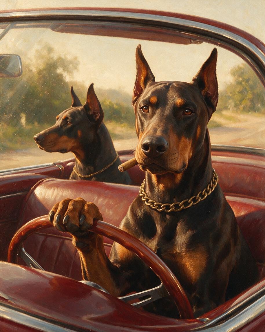 🚘 Velvet Roadster Canines