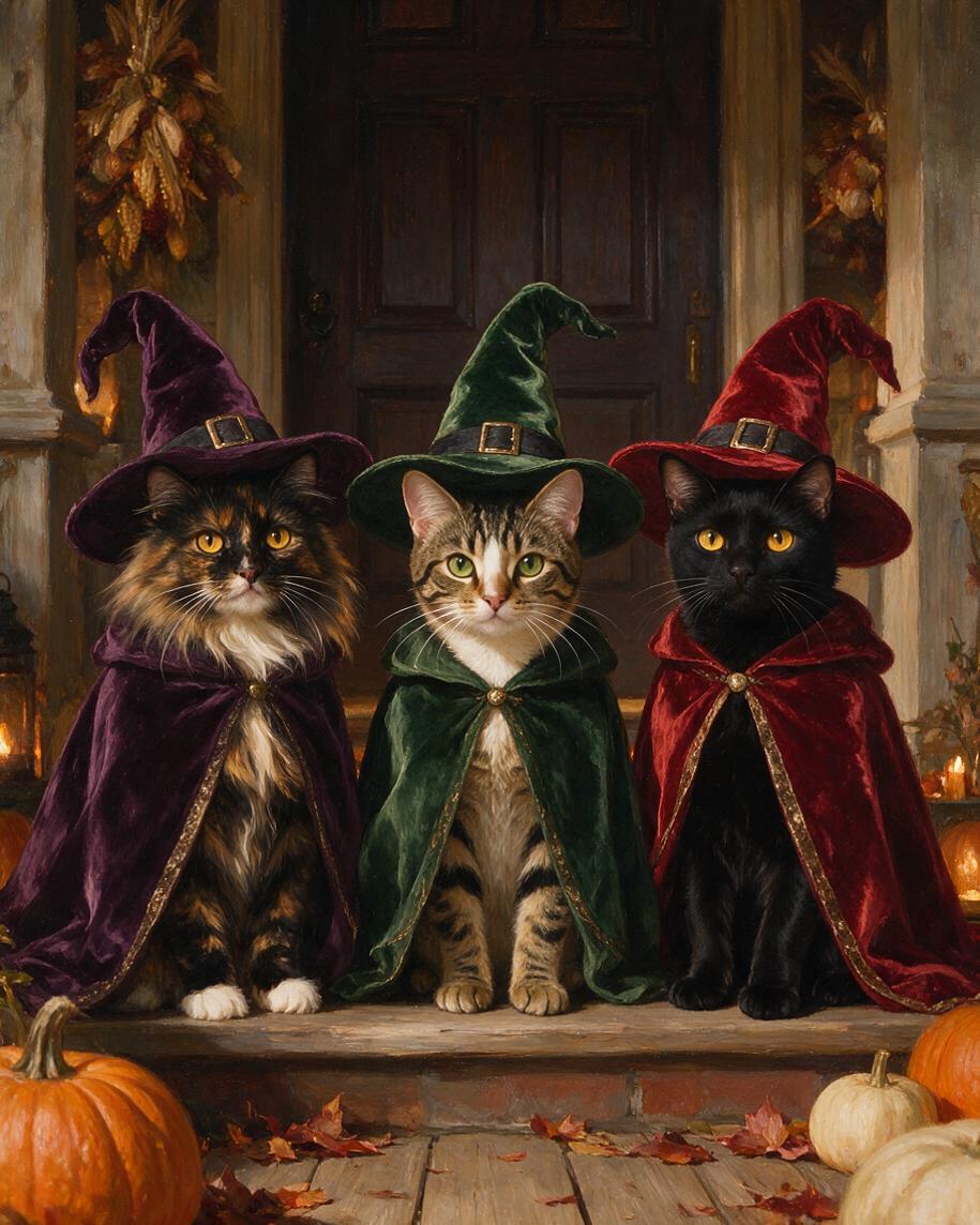 🧙‍♀️ Autumn Witchy Porch
