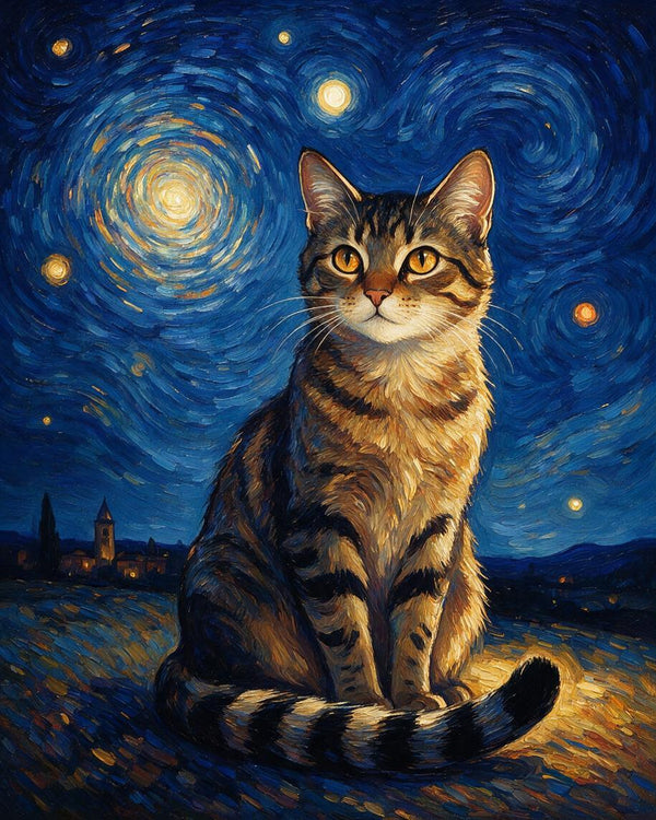 🌌 Whirling Starry Night Pets