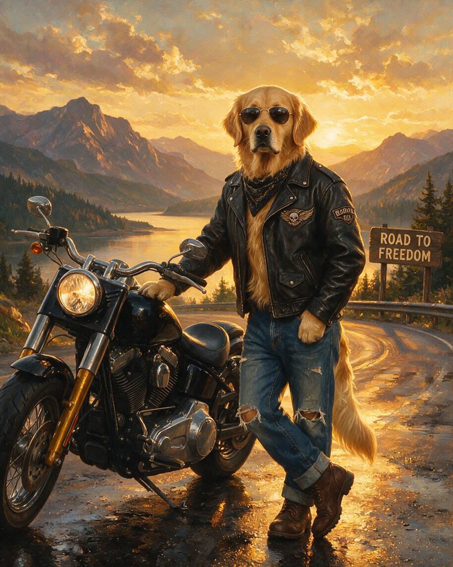 🏍️ Sunset Road Rover