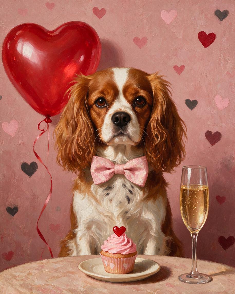 💗 Valentine Toast Portraits