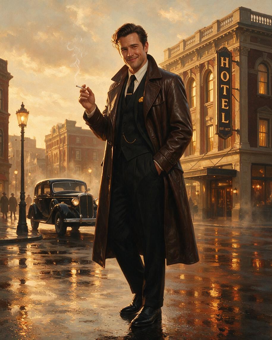 🕵️ Golden-Age Noir Executive