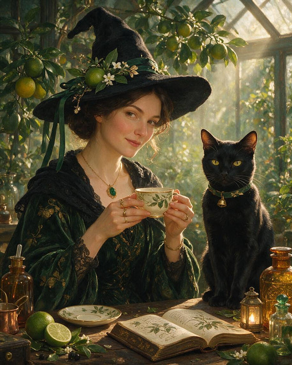 🍋 The Citrus Witch’s Familiar