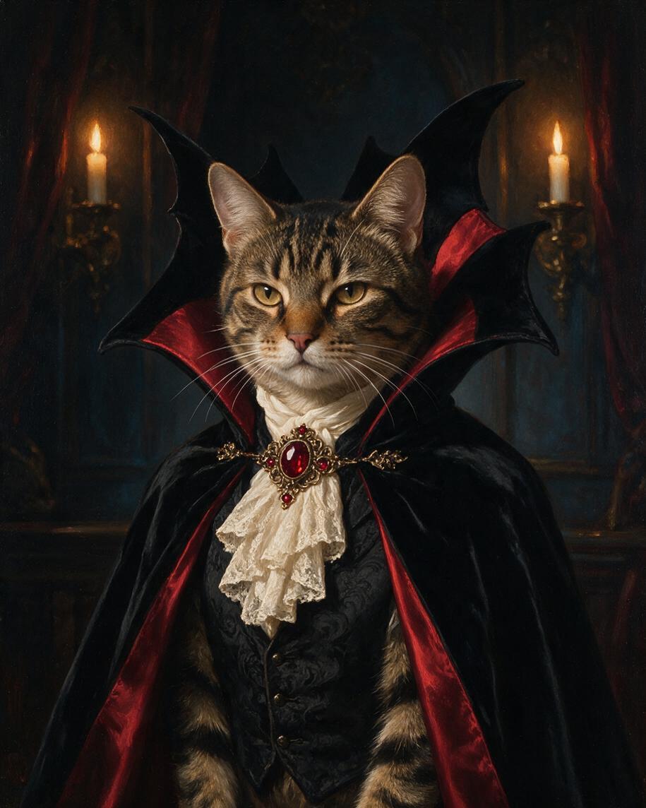 🦇 Crimson Velvet Vampire