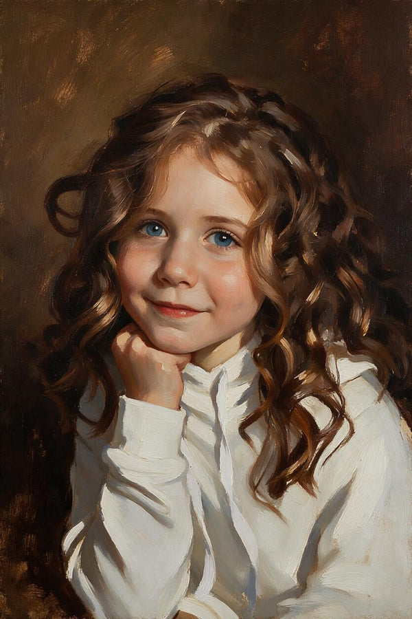 👤 Individual Oil Portrait Style