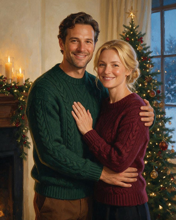 🎄 Fireside Christmas Embrace 01
