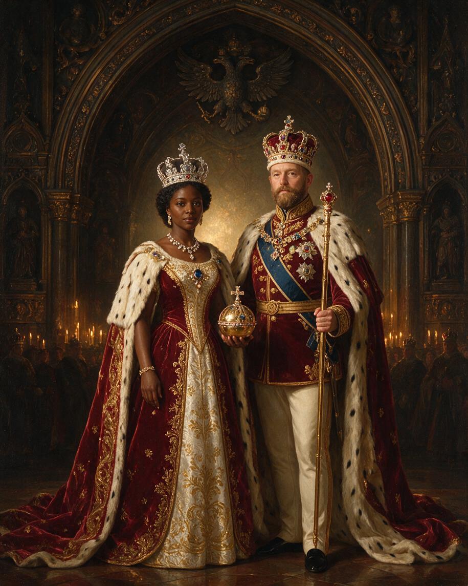 👑 Coronation Royal Couple