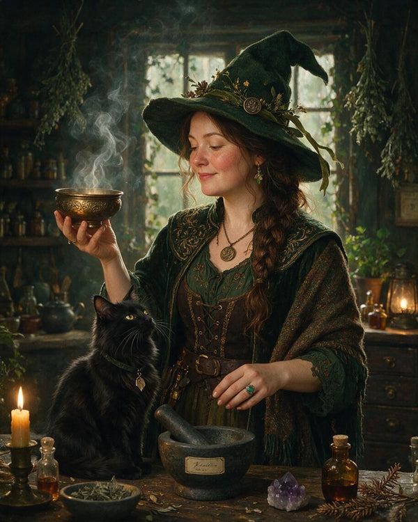 🌿 Enchanted Apothecary Witch