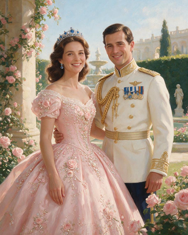 👑 Enchanted Royal Couple