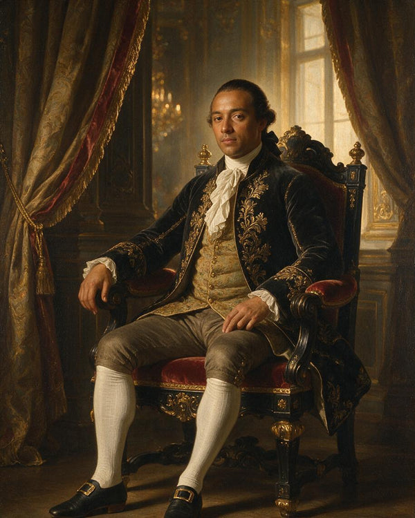 👑 Gilded Court Portrait