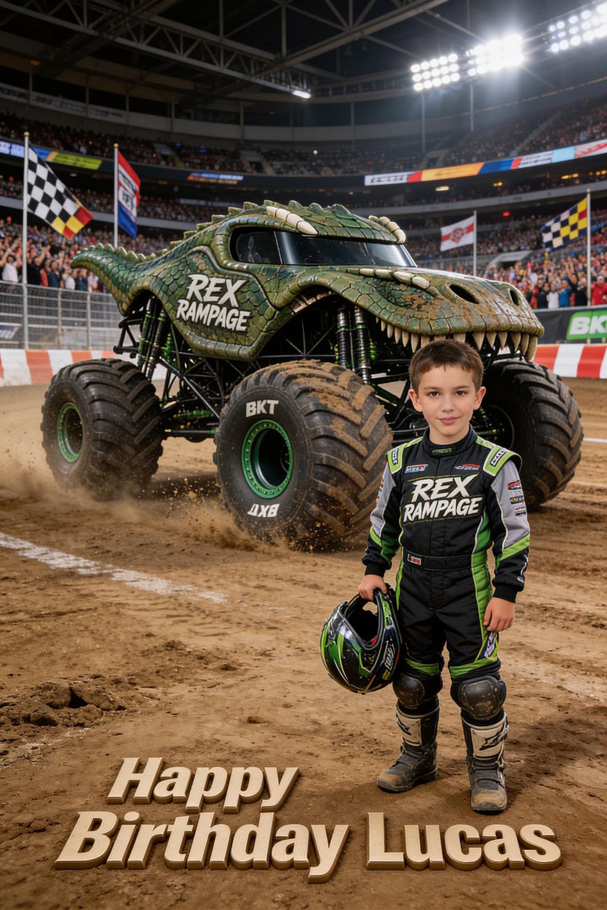 🏟️ Monster Truck Arena
