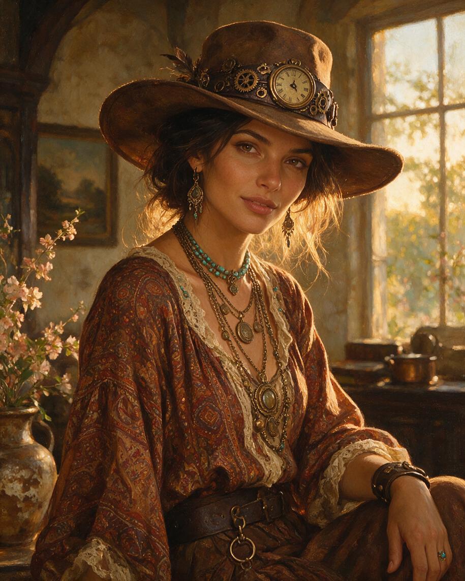 🕰️ Bohemian Vintage Muse