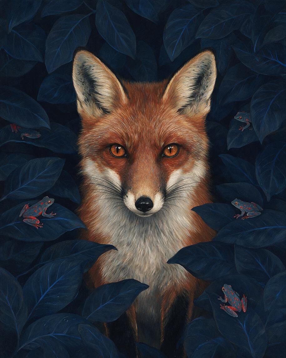 🦊 Midnight Canopy Portraits