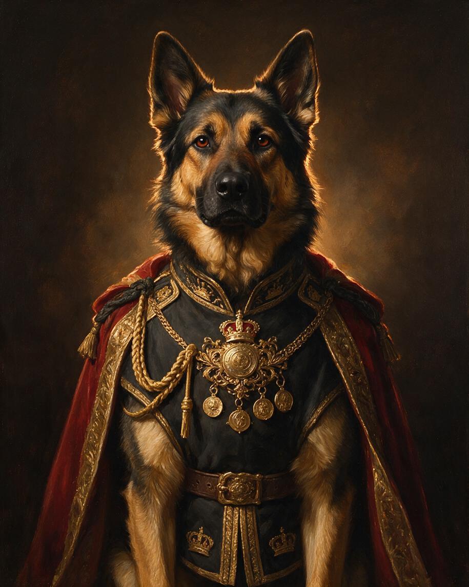 ⚔️ Royal Guardian Portrait