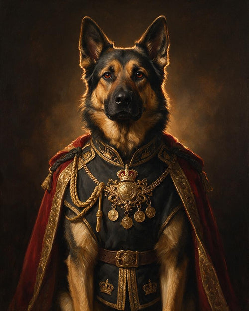 ⚔️ Royal Guardian Portrait