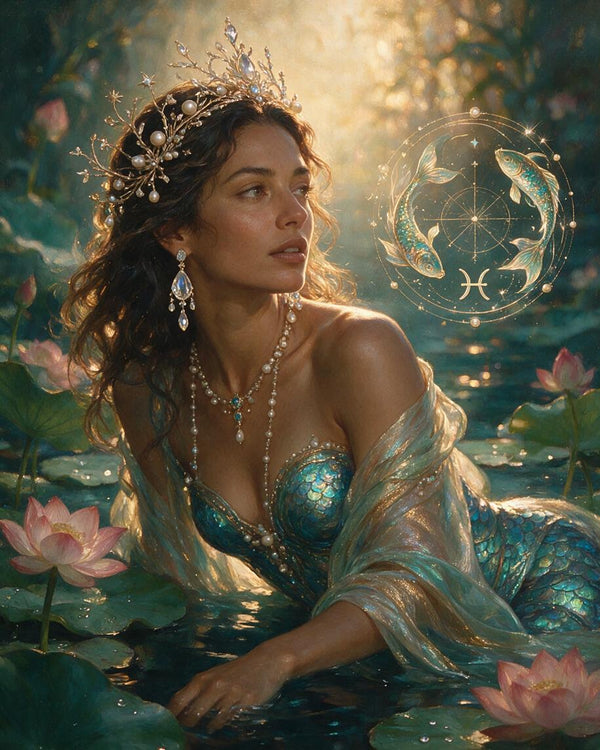 ♓ Celestial Pisces Lotus Muse