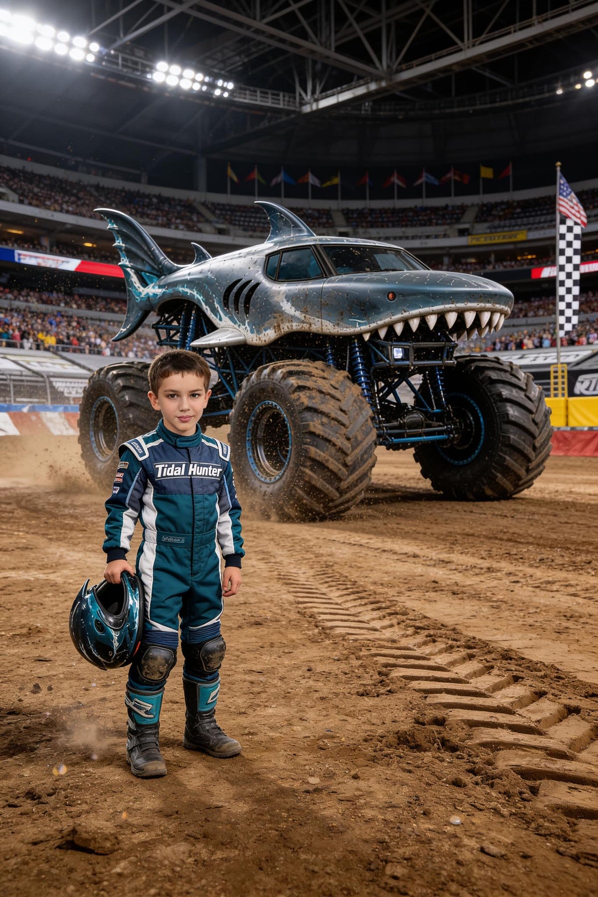 🏟️ Monster Truck Arena