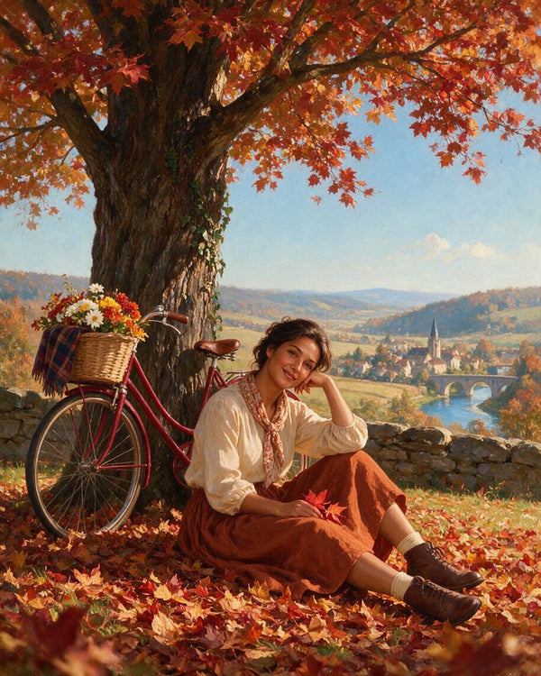 🍂 Autumn Bicycle Escape