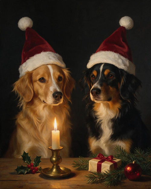 🎄 Candlelit Christmas Companions
