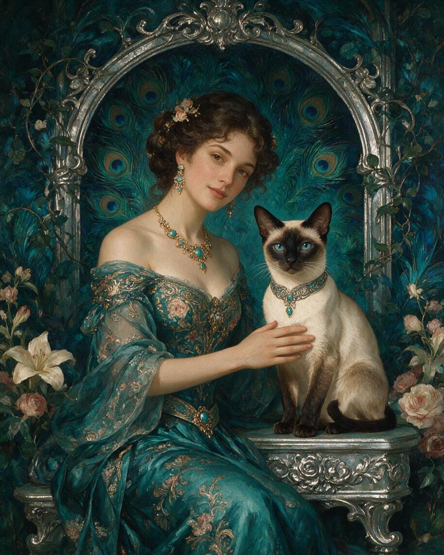 🦚 Peacock Garden Muse