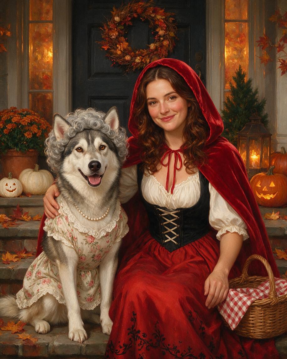 🐺 Red Riding Hood & the Disguised Wolf