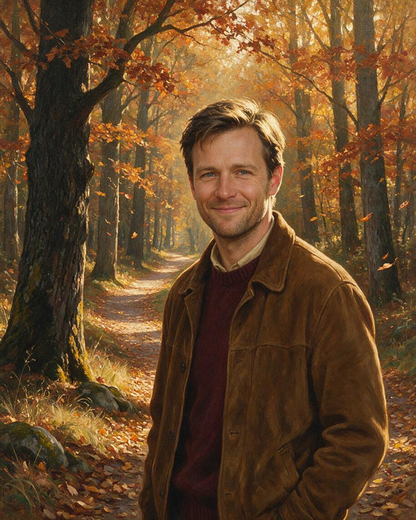 🍂 Autumn Woodland Portrait