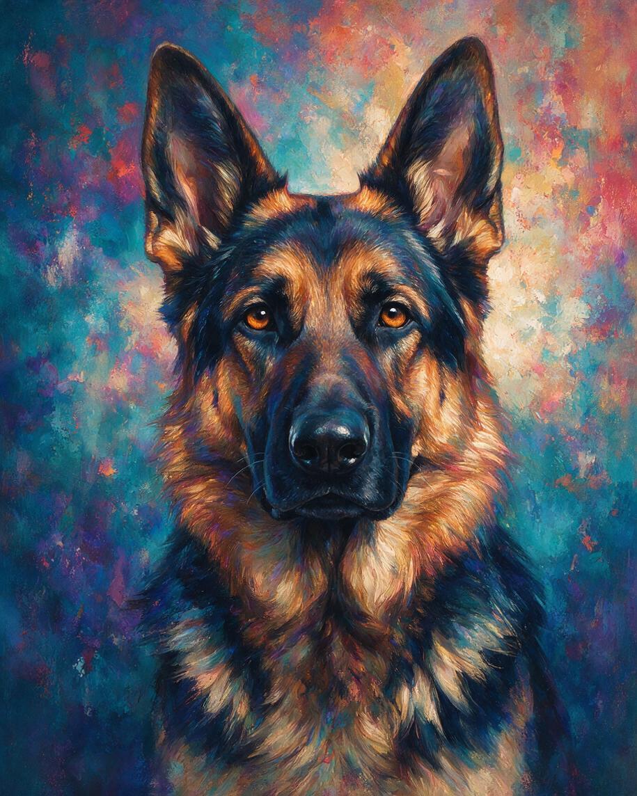 🌈 Prismatic Wildheart Portrait