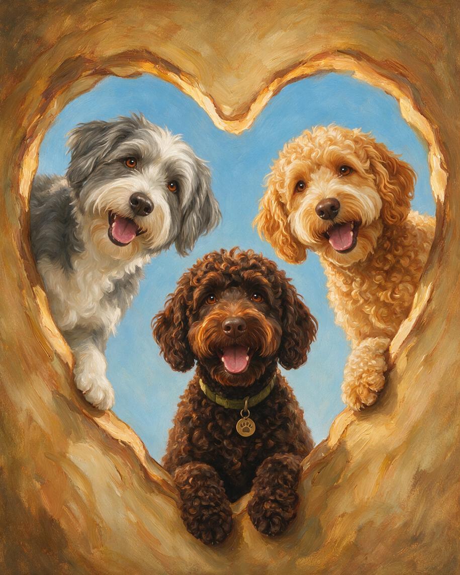 🐾 Storybook Heart Window Pets