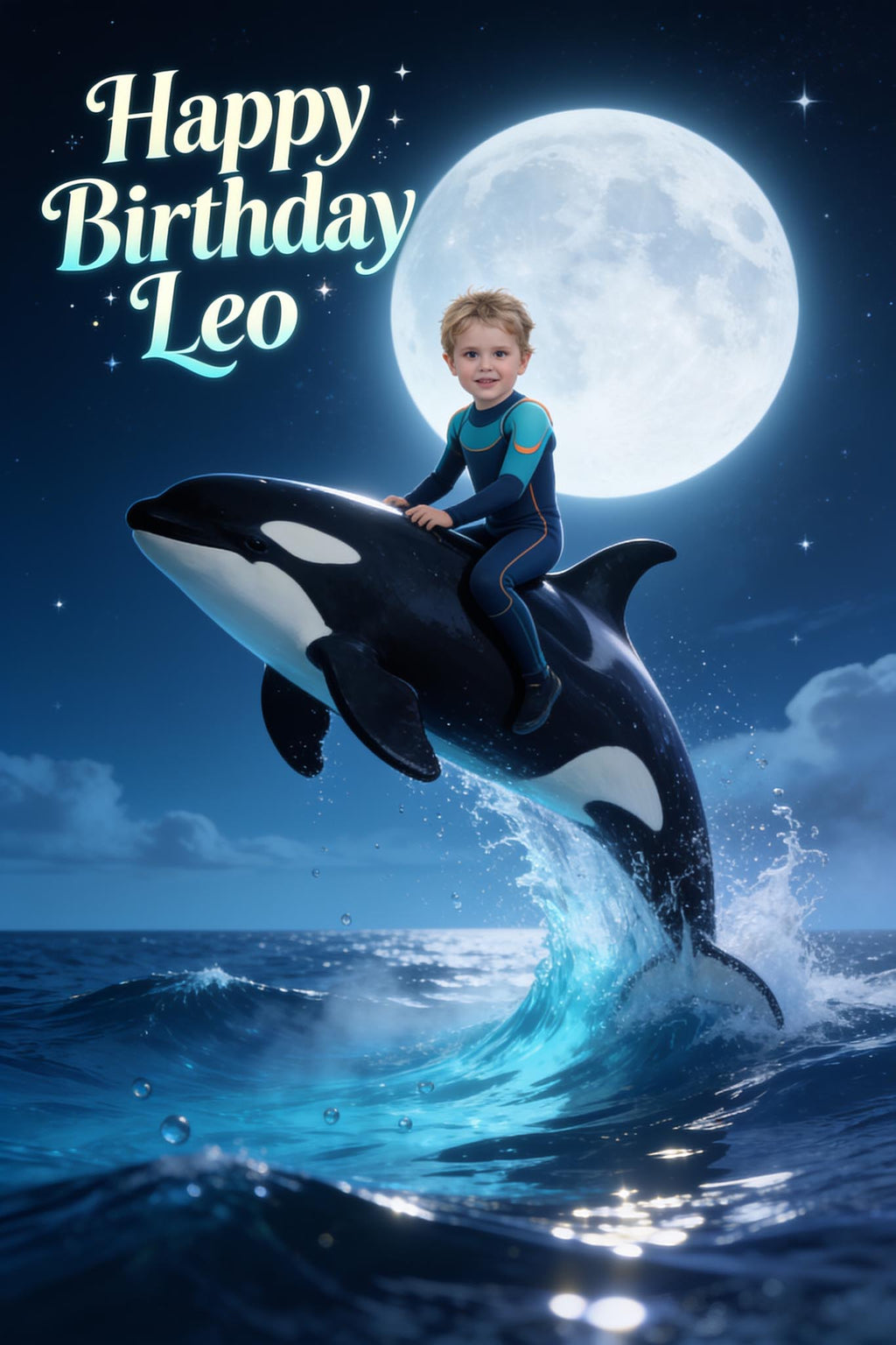 🐋 Moonlit Orca Rider