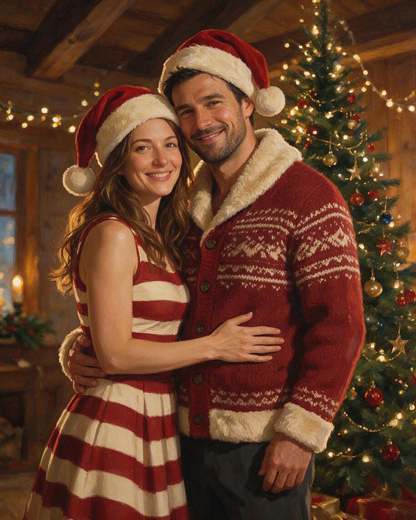 🎄 Fireside Noel Sweethearts