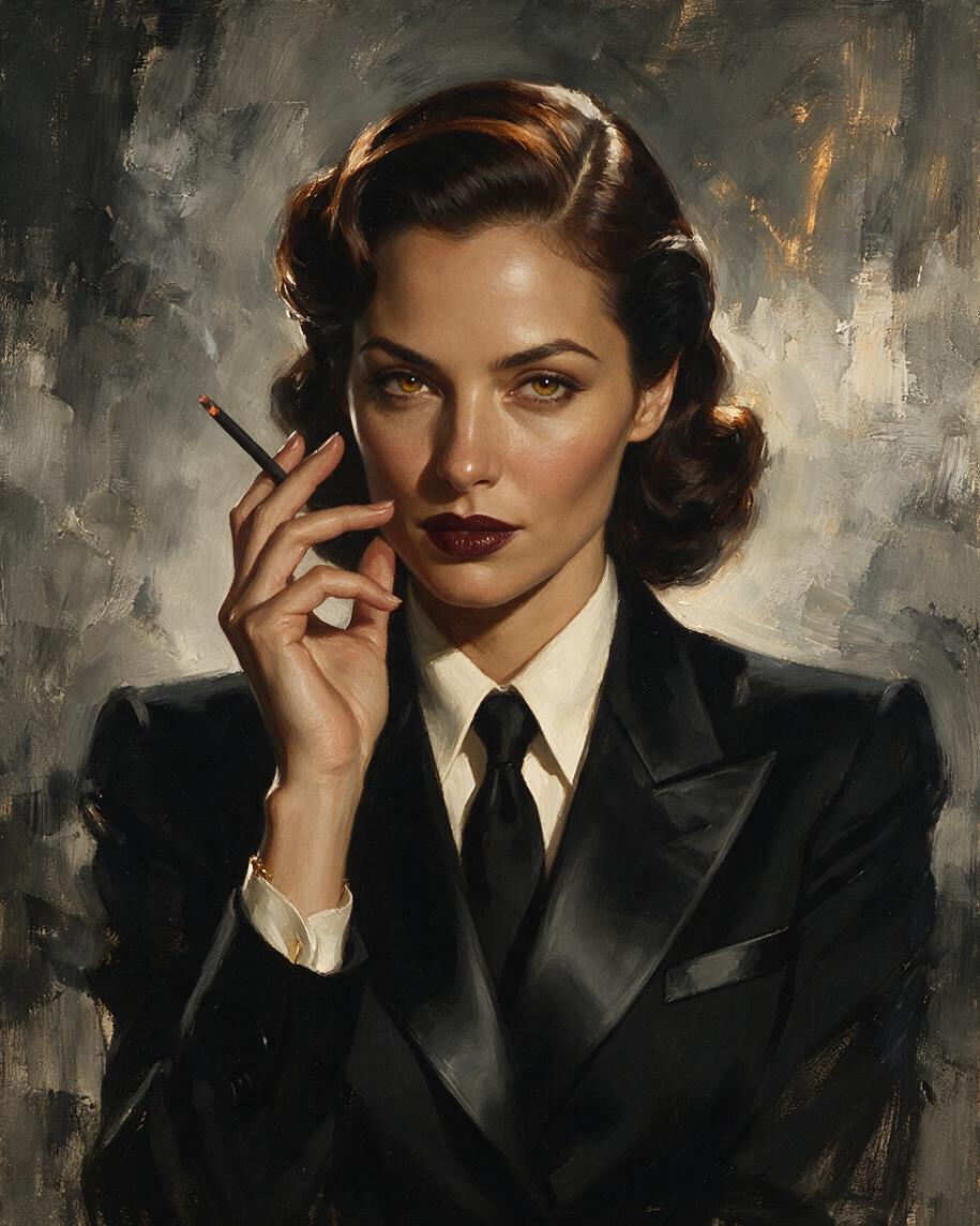 🖤 Noir Glamour Muse
