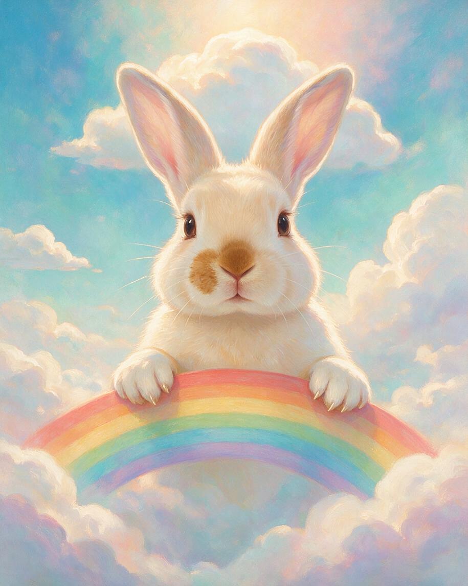 🌈 Rainbow Cloud Pup