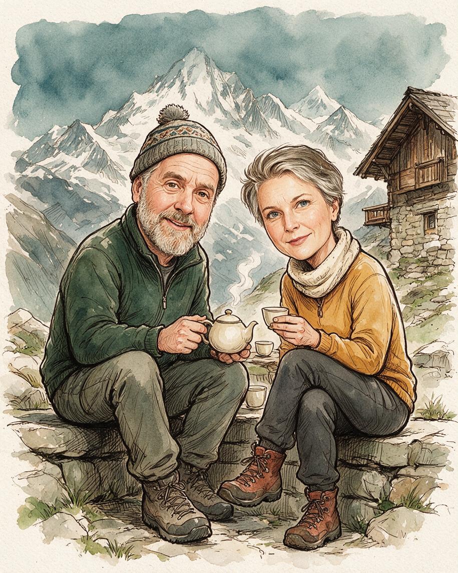 🏔️ Alpine Tea for Two