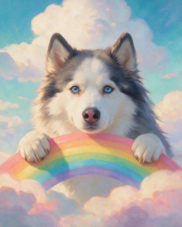 🌈 Rainbow Cloud Pup